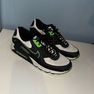 Nike Air Max 90 SE Scream Green Black Sail White DN4155-001 Men's 11.5